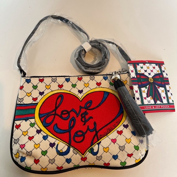 New With Tags Brighton Love & Joy Pouch Purse - Picture 12 of 12